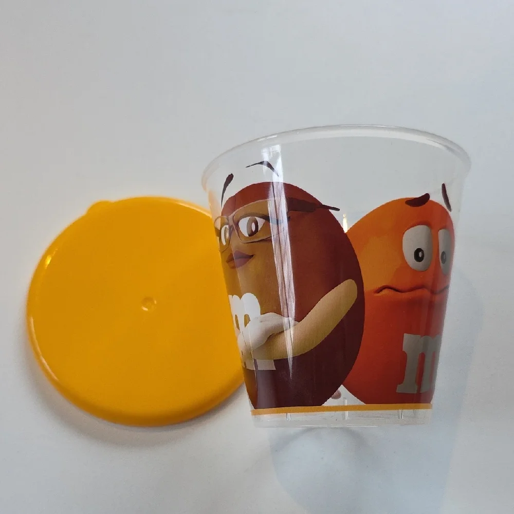 M&M'S Storage Cup with Yellow Lid